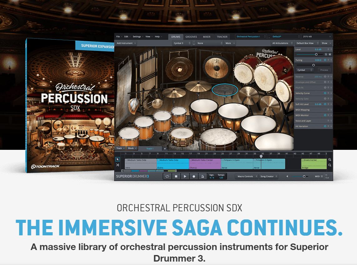 Toontrack Orchestral Percussion